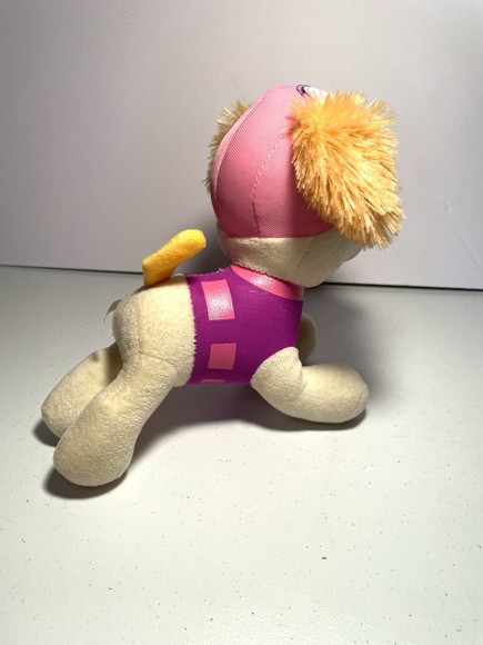 Paw Patrol Skye Plush 8” Dog Stuffed Animal You Pink - Picture 4 of 4